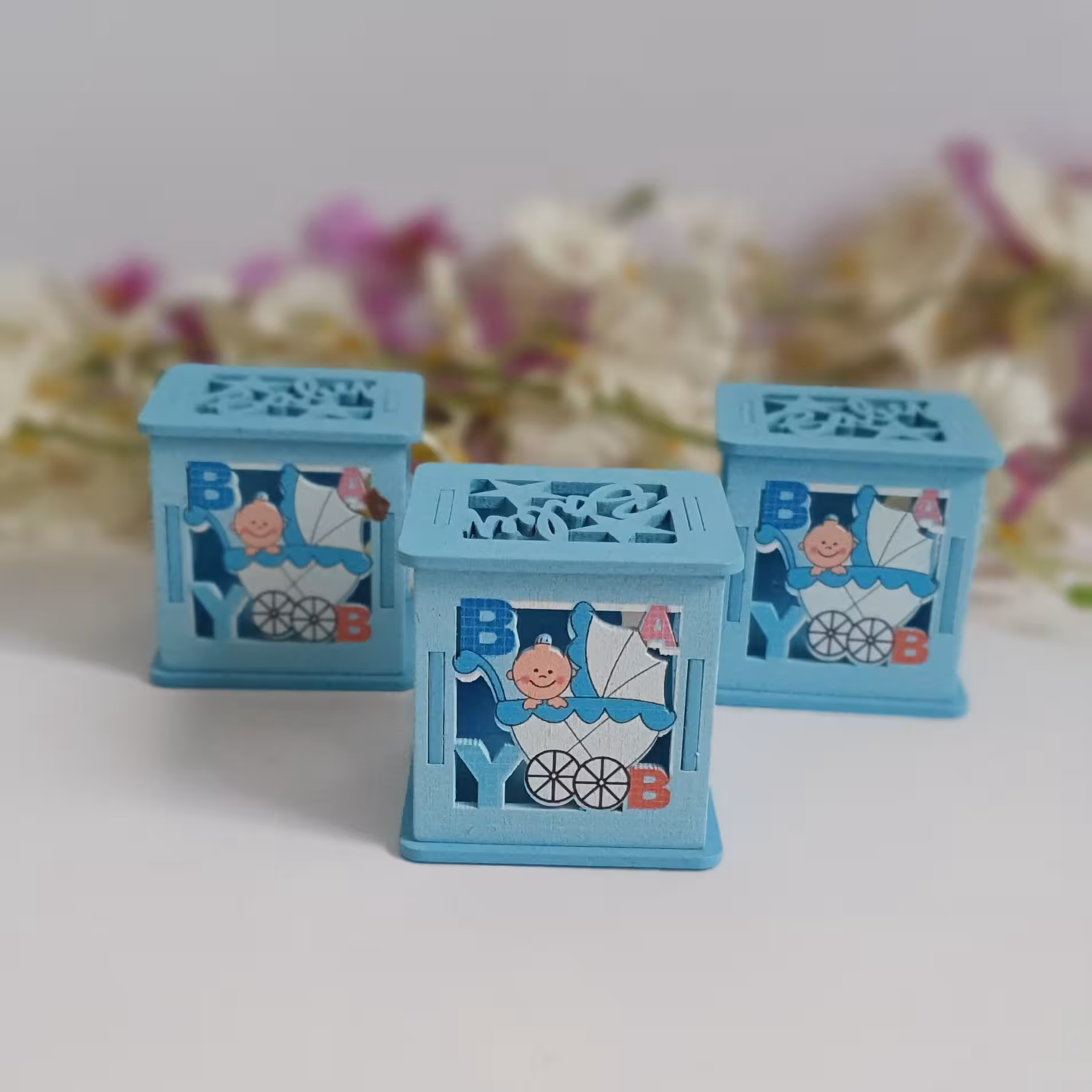 جعبه گیفت چوبی مناسب جشن سیسمونی 