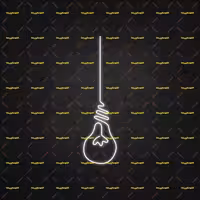 تابلو نئون فلکسی لامپ کد 17346