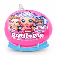 عروسک سوپرایزی Babycorns سری Magical Rainbocorn Babies صورتی