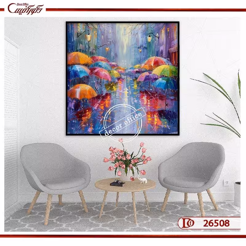 تابلو دکوراتیو چترها S26508
