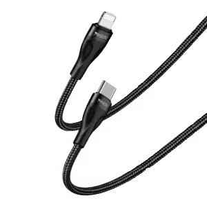 کابل پاوربانکیType-C به لایتننیگ یسیدو YESIDO CA82 طول 30 سانتیمتر