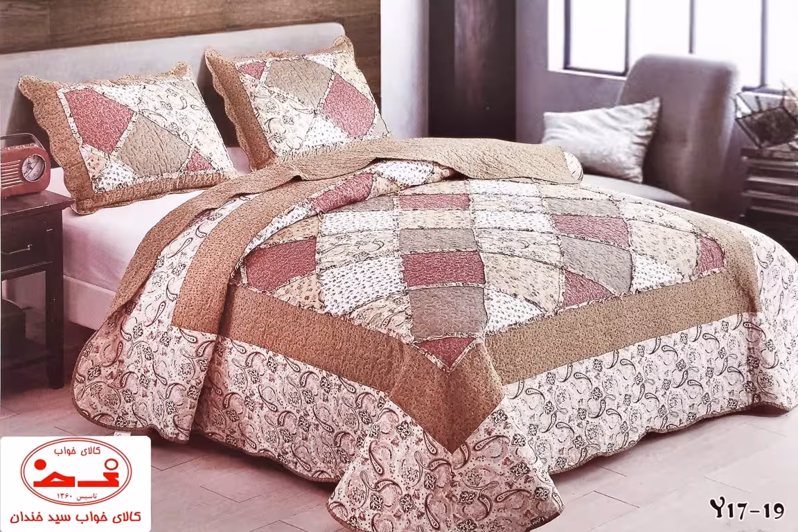 روتختی دونفره پنبه دوزی Y19