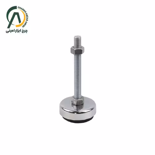 پایه کابینت فلزی پیچ 12 کفی 60 میلی متر