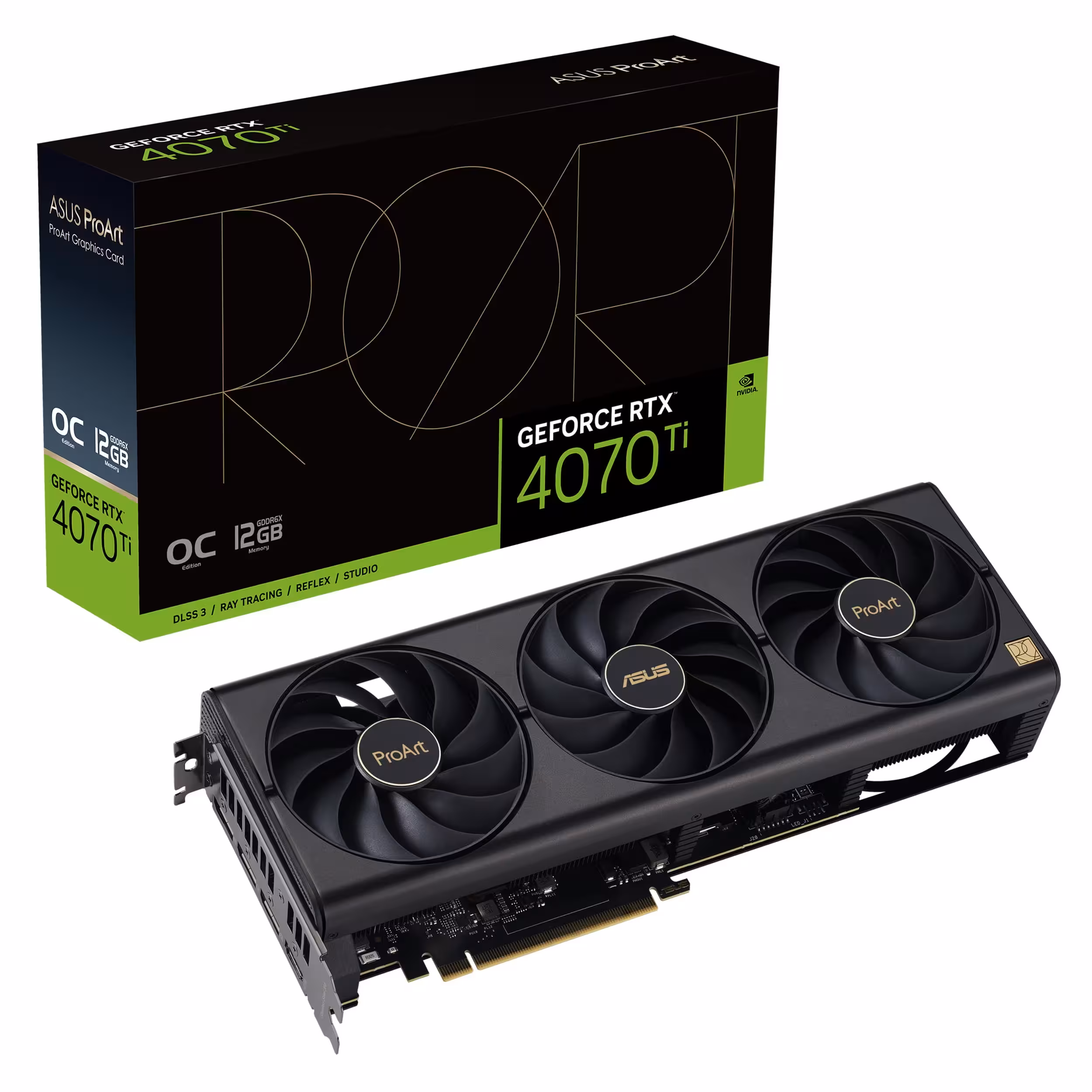 کارت گرافیک ایسوس ProArt GeForce RTX 4070 Ti OC 12GB GDDR6X