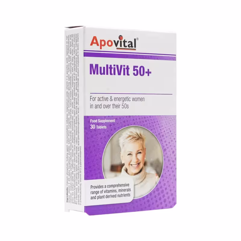 قرص مولتی ویت بانوان بالای 50 سال آپوویتال