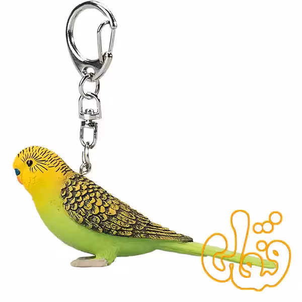آویز کلید مرغ عشق سبز موجو Budgerigar (Green) Keychain 387460