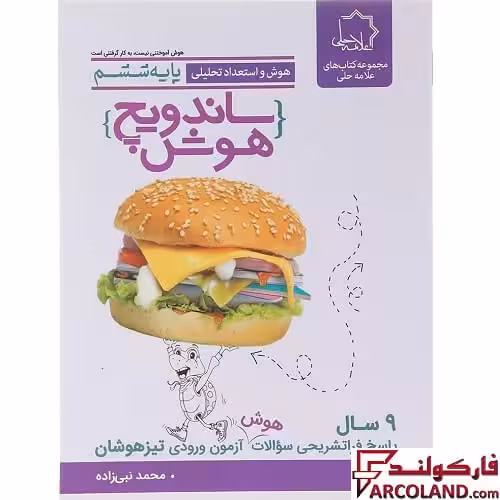 کتاب ساندویچ هوش و استعداد تحلیلی ششم دبستان علامه حلی