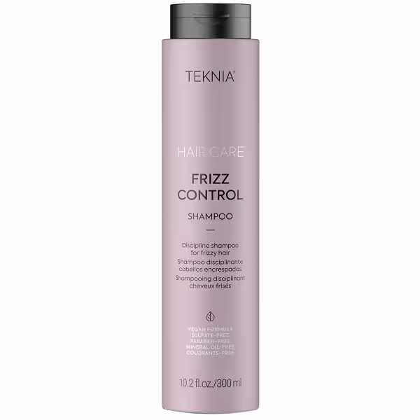 شامپو بدون سولفات ضدوز لاکمه Lakme سری Teknia مدل Frizz Control حجم 300 میل