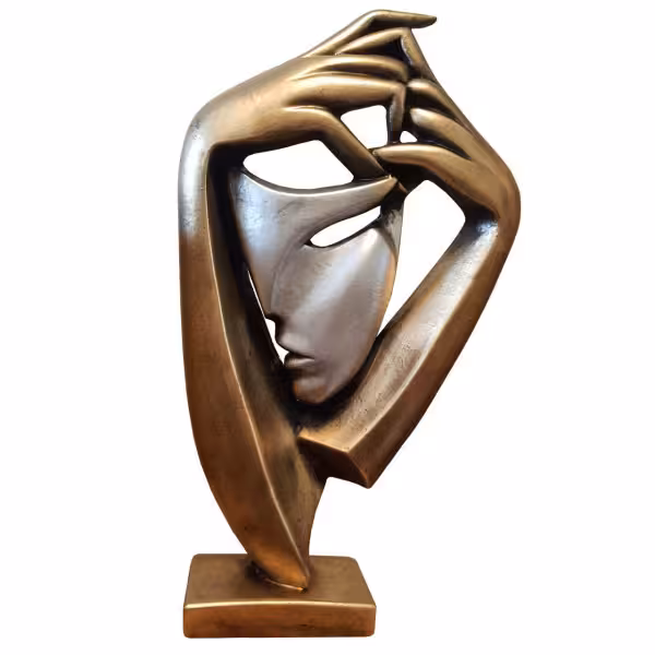 مجسمه نقاب احساس