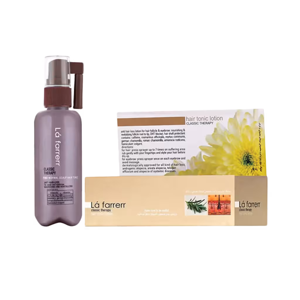 هیرتونیک تقویت کننده موی سر و ابروی معمولی لافارر 60 میلی لیتر