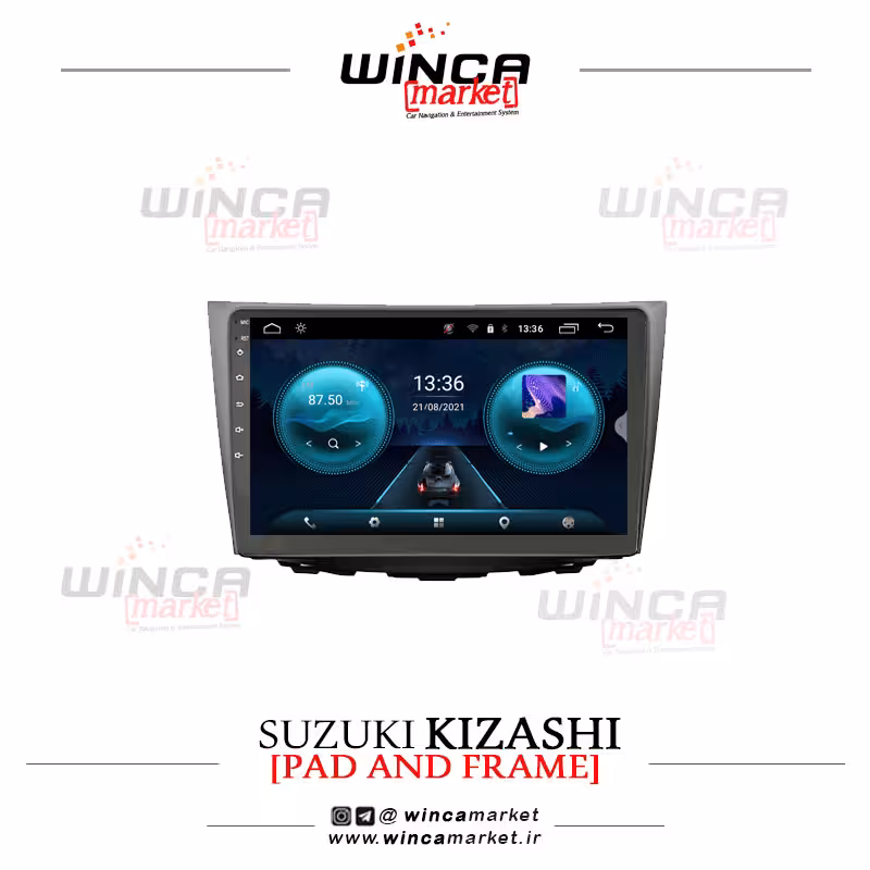 مانیتور فابریک سوزوکی کیزاشی سری اس S400 پلاس وینکا WINCA مدل RS855