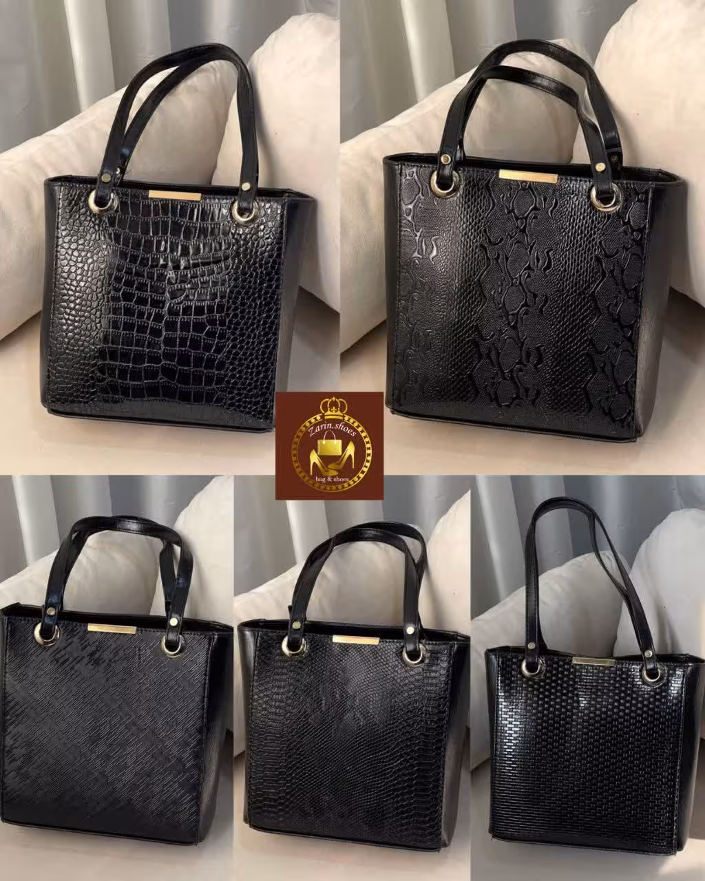 کیف دوشی ورنی زنانه زه دار کد: 9194