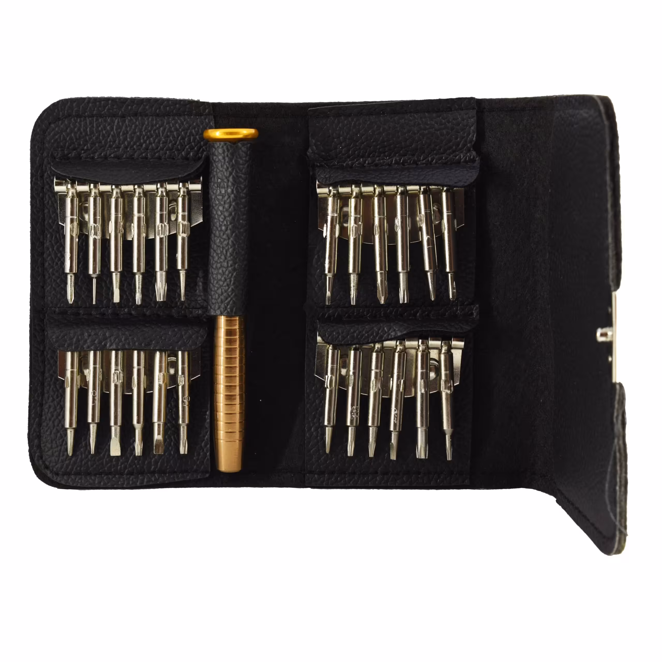 ست پیچ گوشتی کیف چرمی 25PCS