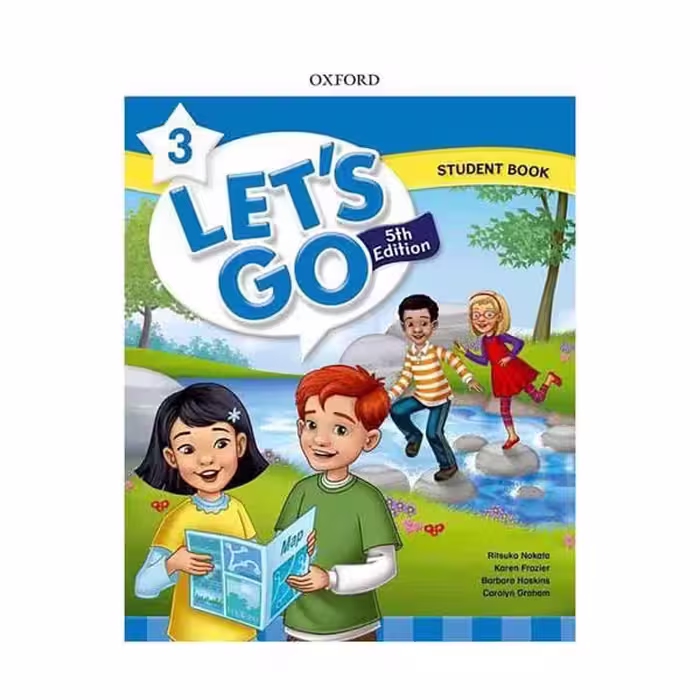خرید کتاب Lets Go 3 ویرایش پنجم   SB WB DVD