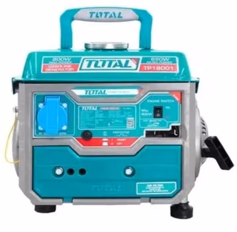 موتور برق 800 وات بنزینی 2 زمانه توتال مدل TP18001