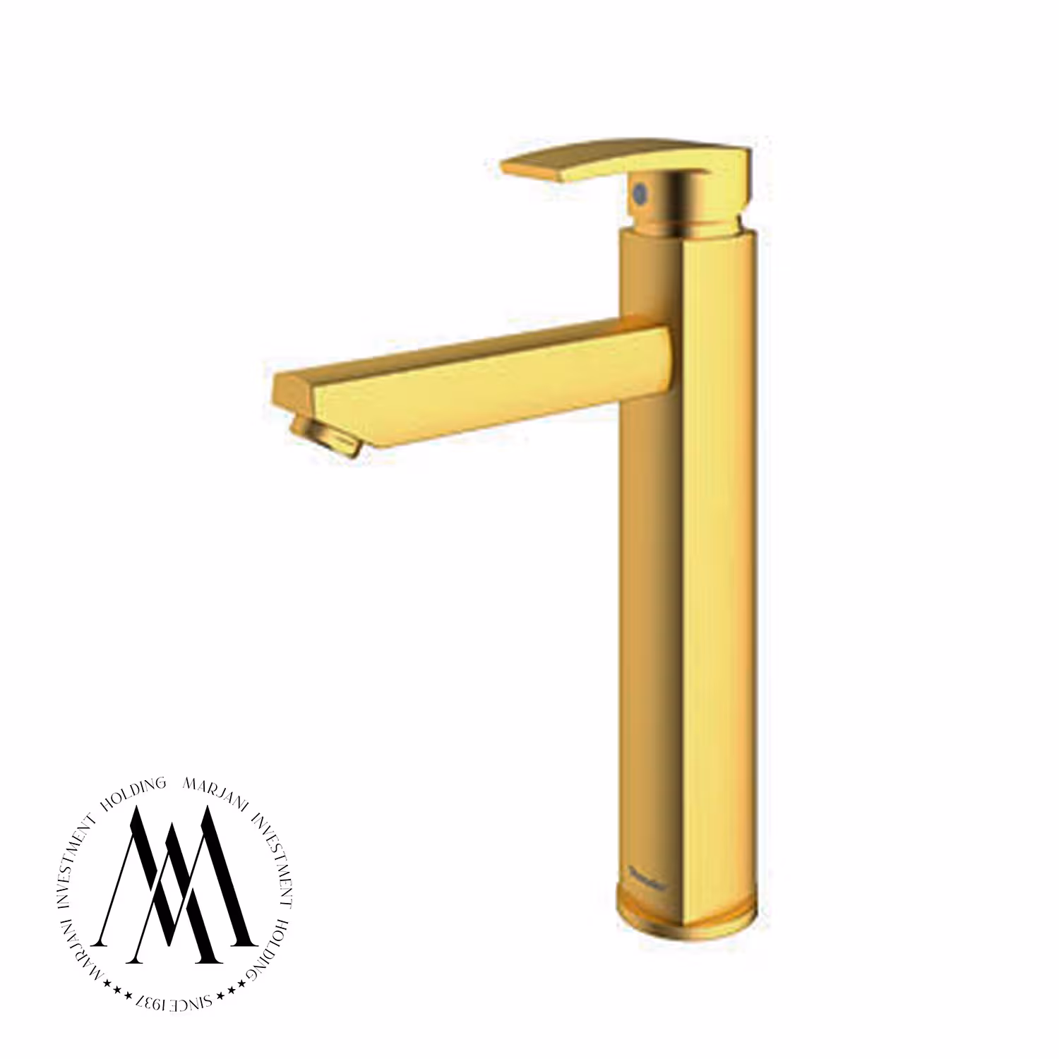 شیر روشویی شودر مدل یونیک پلاس پایه بلند (طلامات)