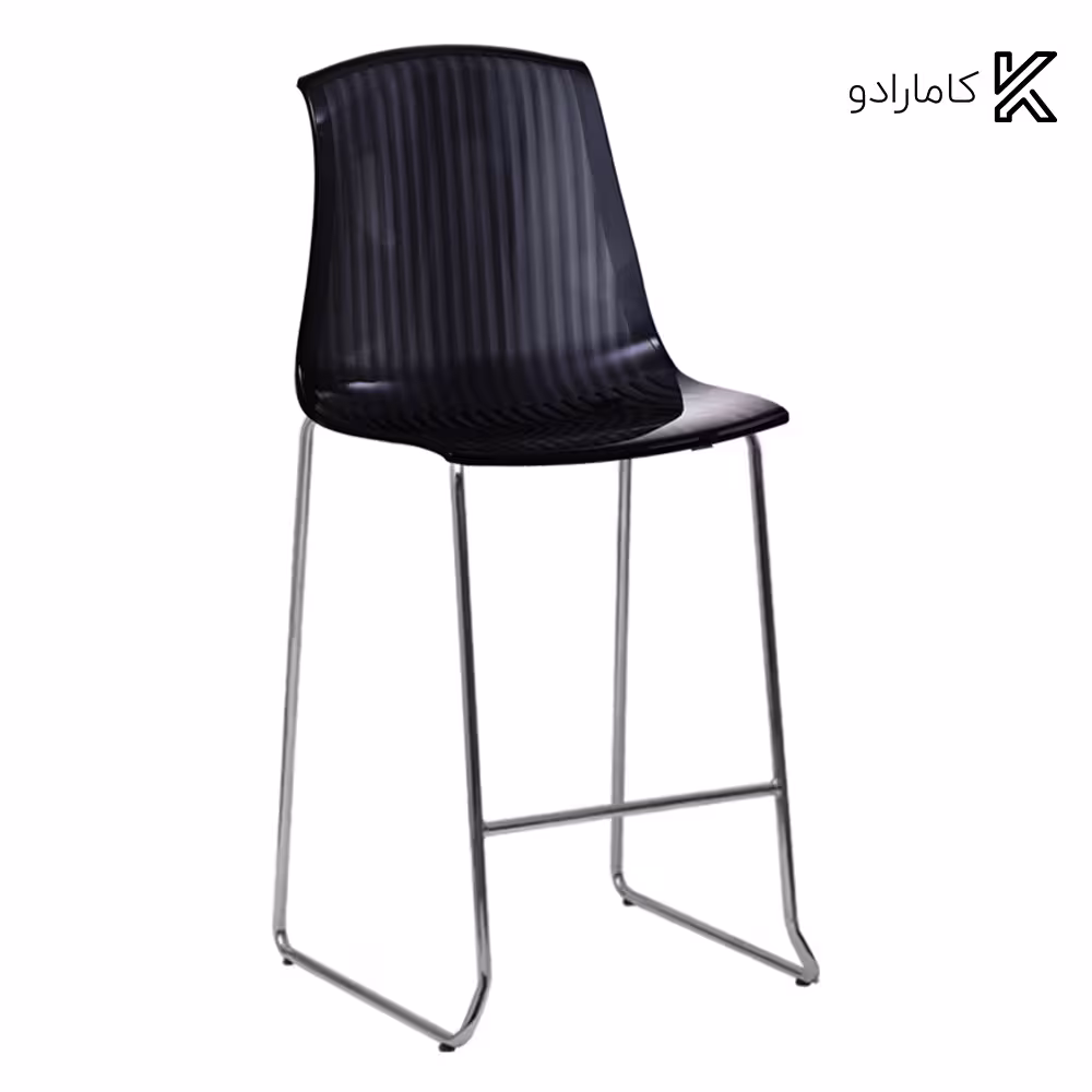 صندلی کانتر پلی کربنات آلگرا پایه فلزی نظری
