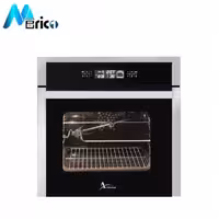 فر برقی اخوان کد F42pro شیشه مشکی استیل پنل لمسی