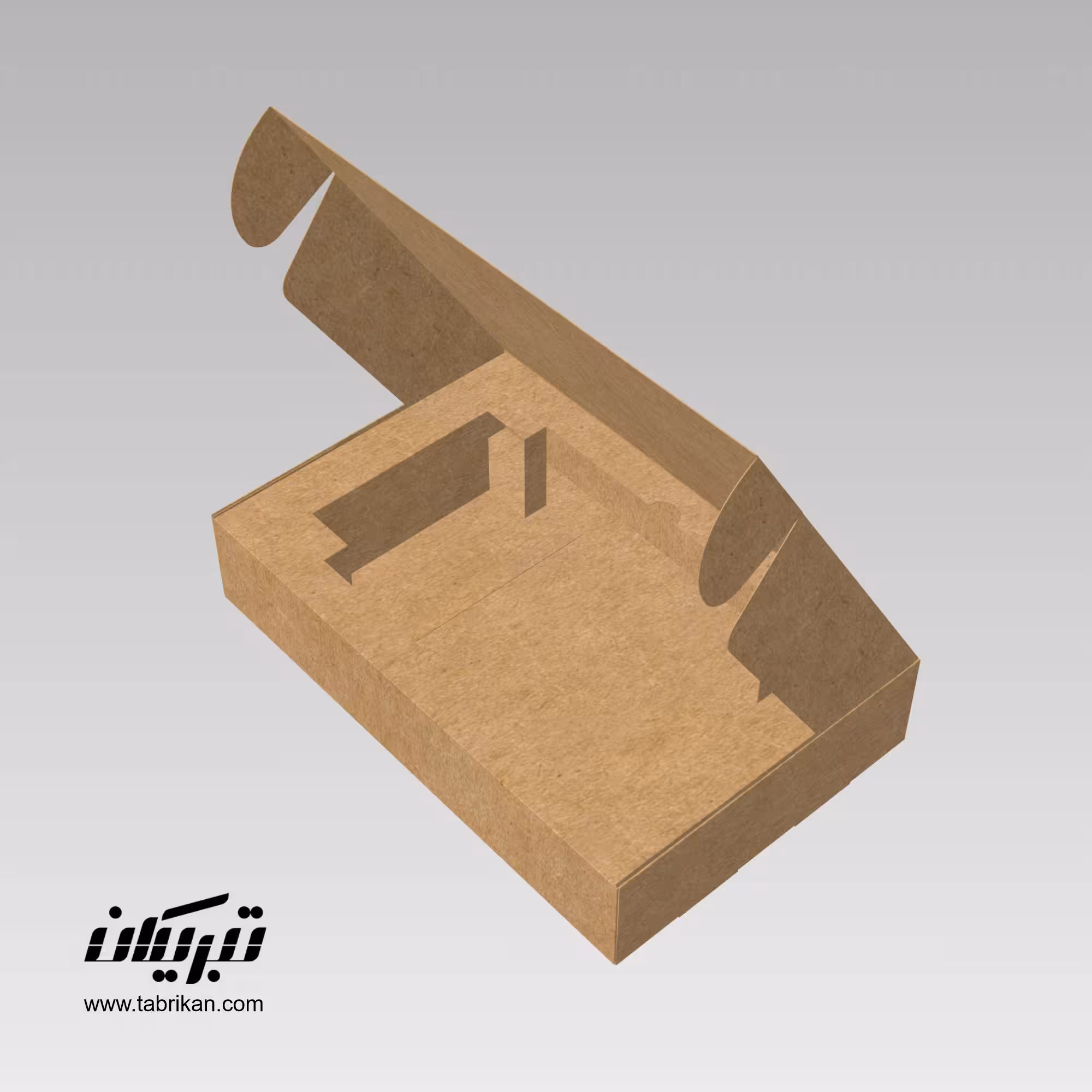 فایل آماده قالب تیغ جعبه کیبوردی محفظه دار