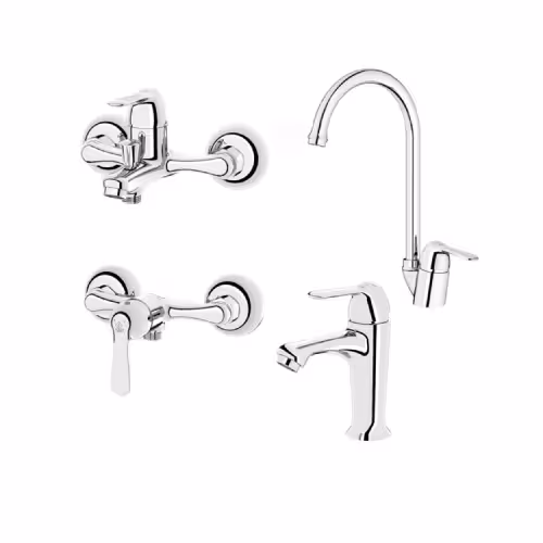 ست شیرآلات کاویان مدل میشکا