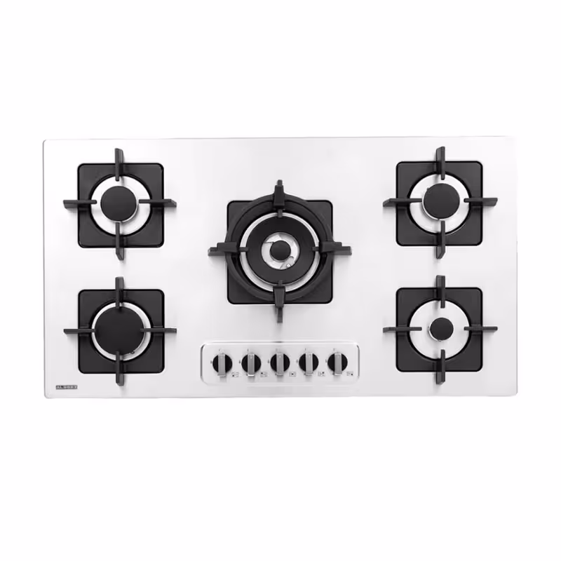 اجاق گاز صفحه ای استیل البرز مدل s5913 با قطعات ایتالیایی