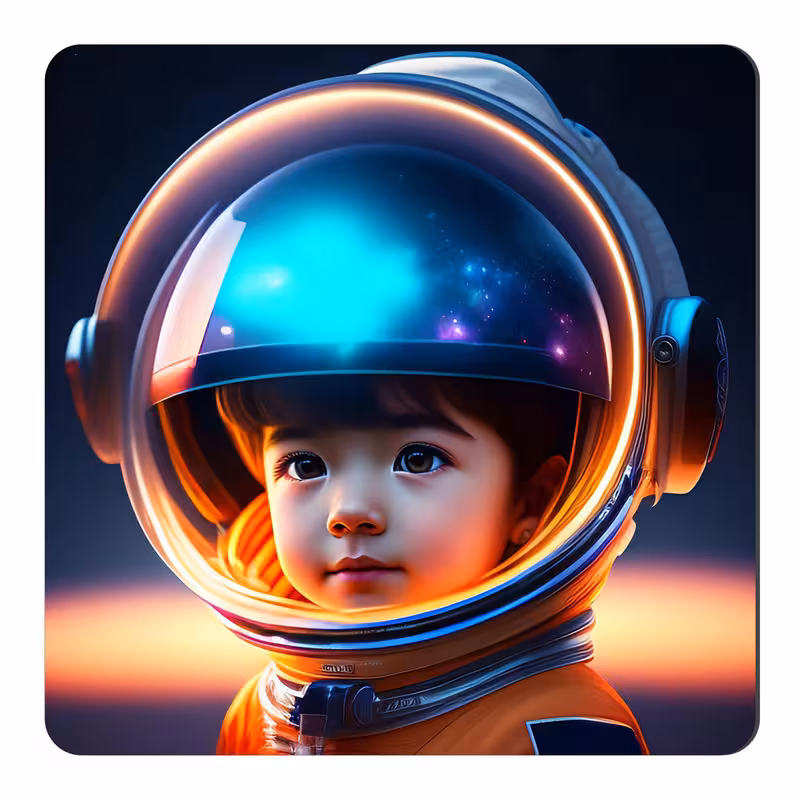 مگنت طرح پسربچه فضانورد کد NIM3203