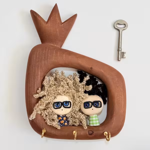 جاکلیدی آدمک جفتی طرح شش