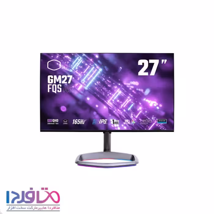 مانیتور 27 اینچ کولر مستر مدل GM27-FQS ARGB