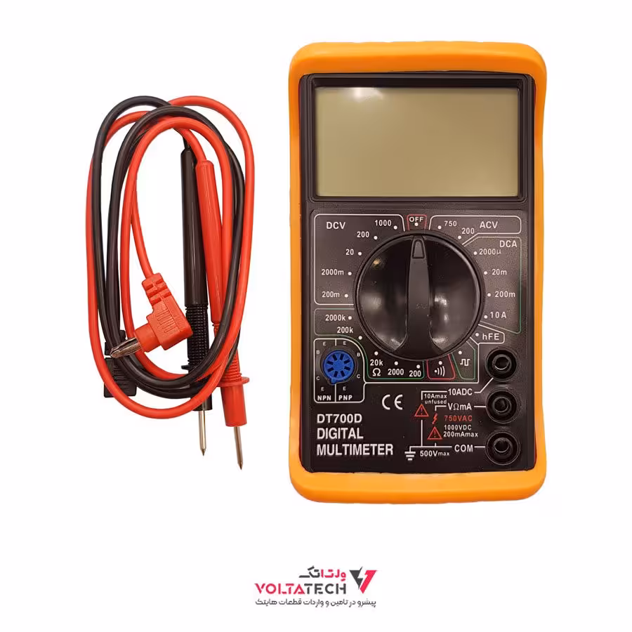 مولتی متر دیجیتالی کاوردار مدل DT-700D