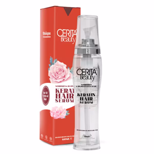 سرم مو کراتین سریتا 120 میلی لیتر CERITA Keratin Hair Serum