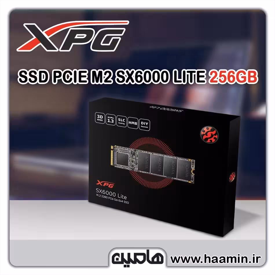 اس اس دی اینترنال ای دیتا ایکس پی جی  مدل SX6000 Lite ظرفیت 256 گیگابایت