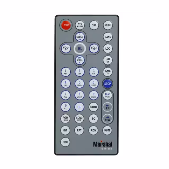 ریموت کنترل پخش مارشال مدل IE-R1888