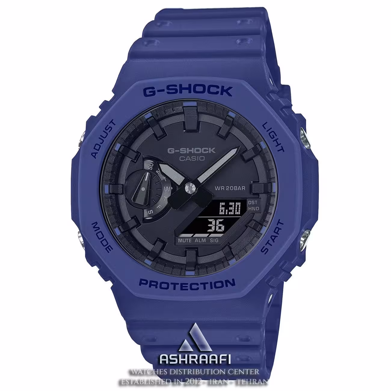 ساعت جی شاک سورمه‌ای G-Shock GA-2100 DB