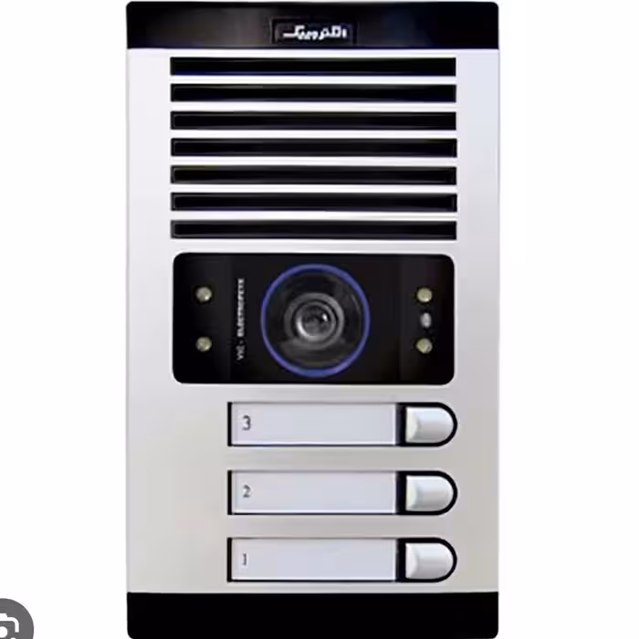 پنل سه واحدی آیفون تصویری الکتروپیک مدل 1086