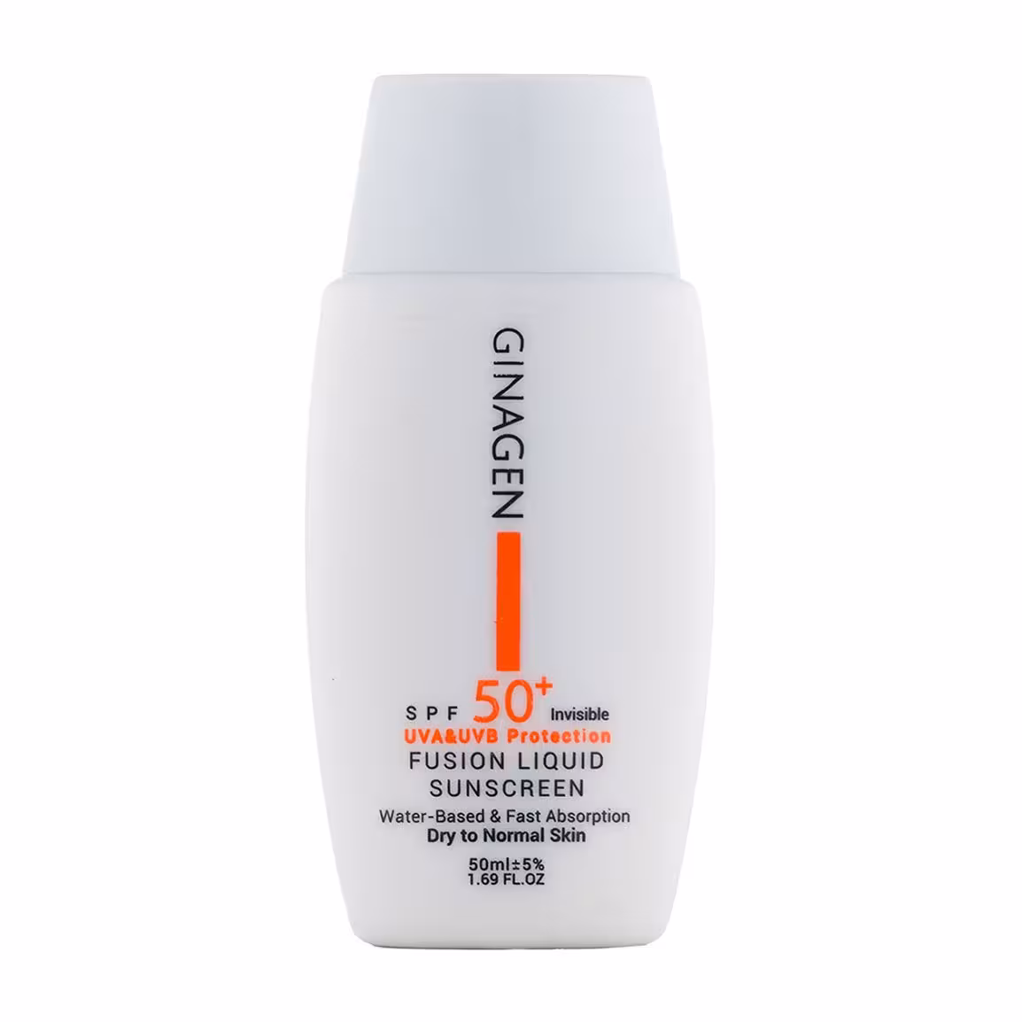 ضد آفتاب بی رنگ پوست خشک ژیناژن 50ml