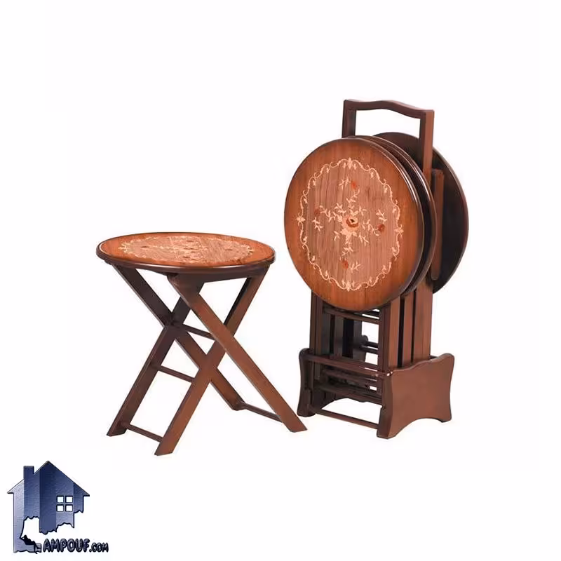 میز عسلی چمدانی HOA67