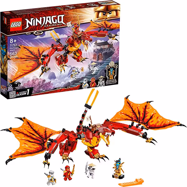 لگو Ninjago مدل Fire Dragon Attack 71753