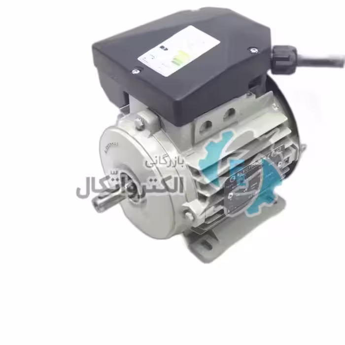 الکتروموتور تکفاز 370 وات (0.5 اسب) 3000دور الکتروژن تک خازن رله ای CR