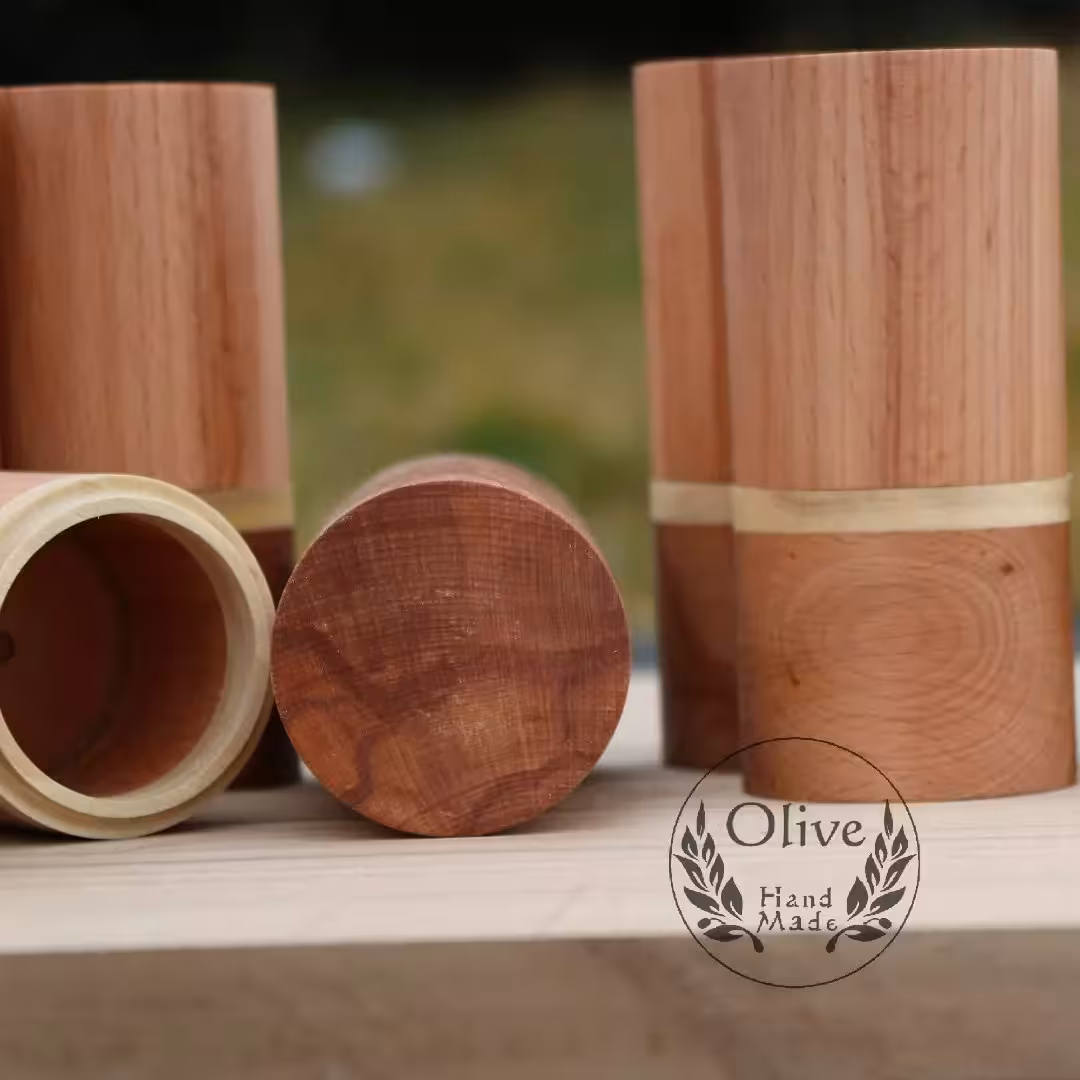 جعبه چوبی عطر و ادکلن چوب راش پک 50 عددی