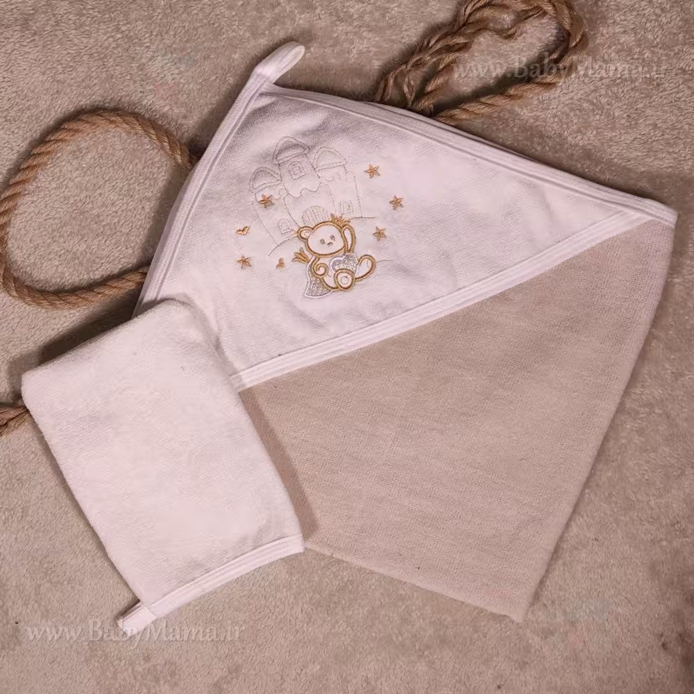 حوله دوتیکه گلدوزی سایز 75