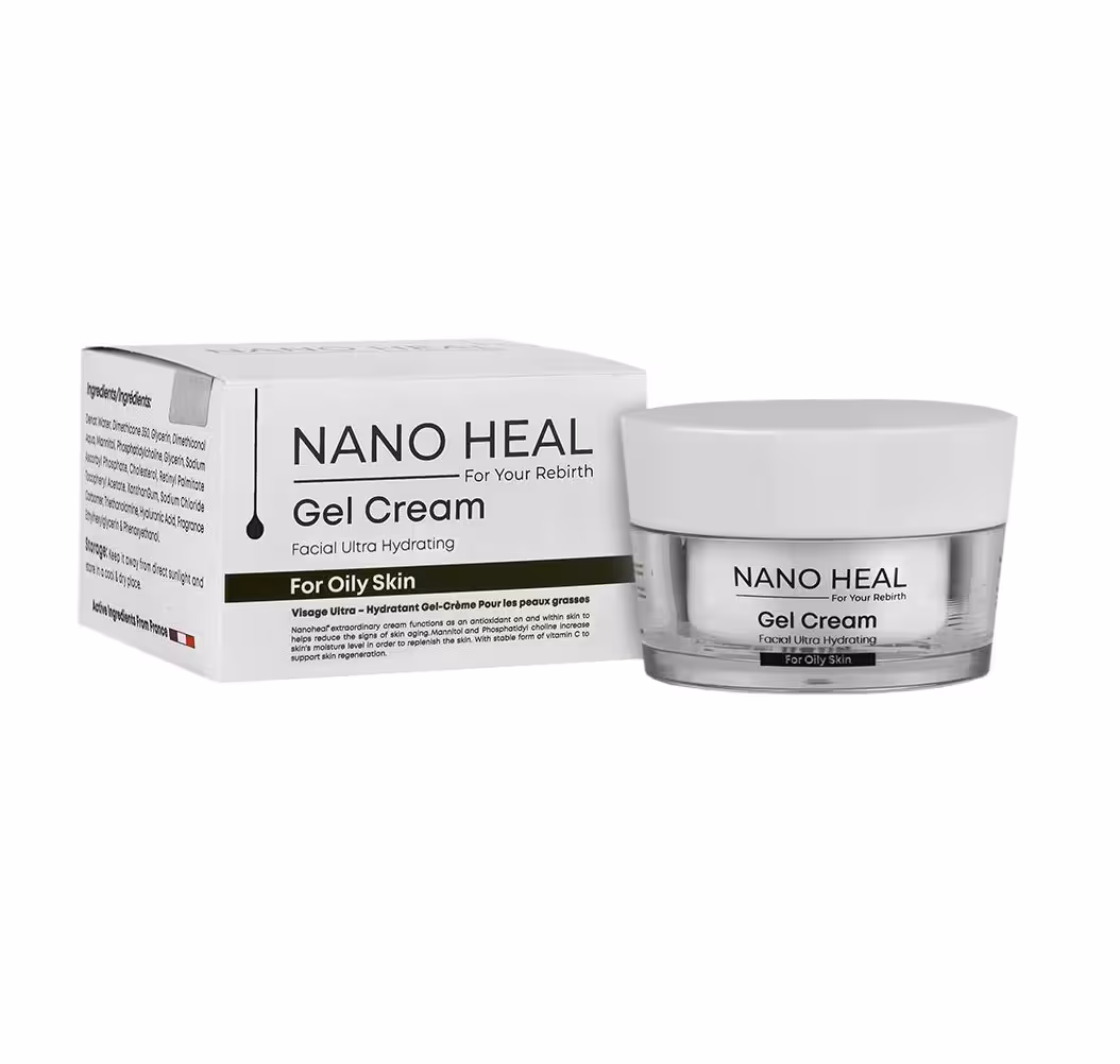 ژل کرم آبرسان پوست چرب نانوهیل 50ml