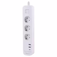 محافظ برق USB دار هادرون مدل P343 با کابل 1.8 متری
