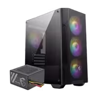 کیس و پاور ام اس آی مدل MAG FORGE M100A و منبع تغذیه 500 وات