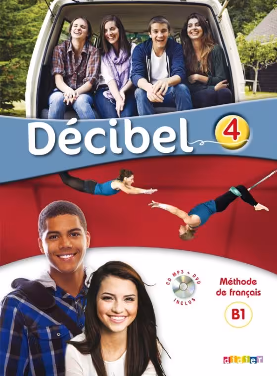 دانلود کتاب Decibel 4 niv. B1.1 - Livre   CD mp3   DVD