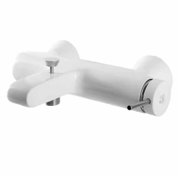 شیر حمام سفید kwc مدل زو