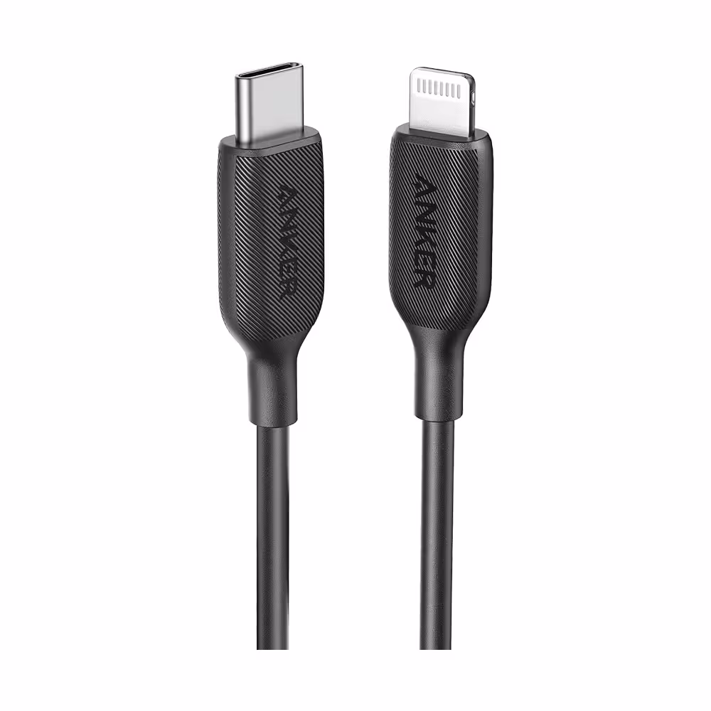 کابل USB-C به لایتنینگ انکر مدل Anker PowerLine III USB-C To Lightning Cable A8832 به طول 90 سانتیمتر