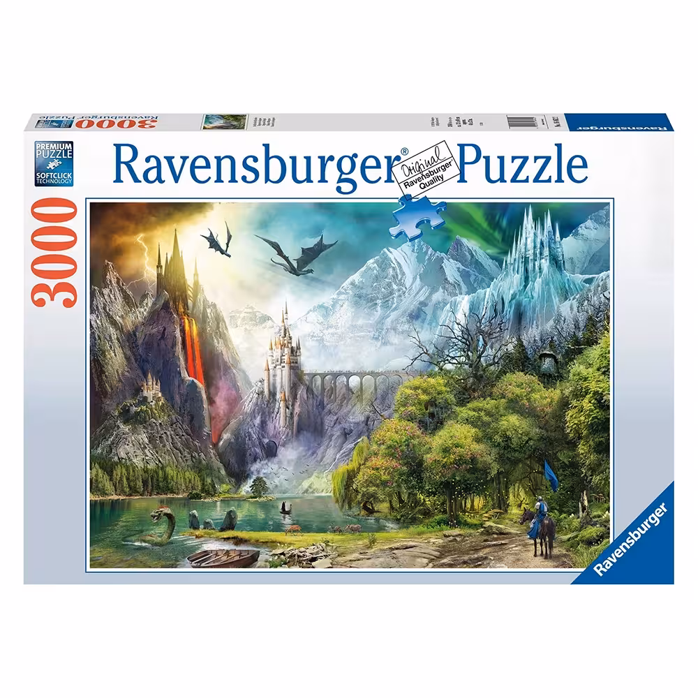 پازل 3000 تکه رونزبرگر طرح سلطنت اژدهایان