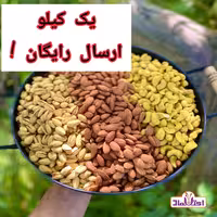 آجیل  سه مغز زعفرانی 500 گرمی اعتماد  ویژه و تازه | amazonchi