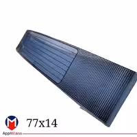 شیشه بخاری خم نیک کالا size 77x14