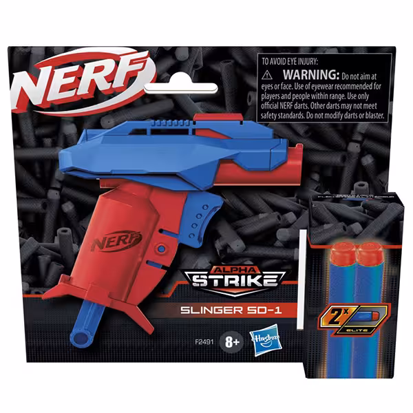 تفنگ نرف Nerf مدل ALPHA STRIKE SLINGER SD 1